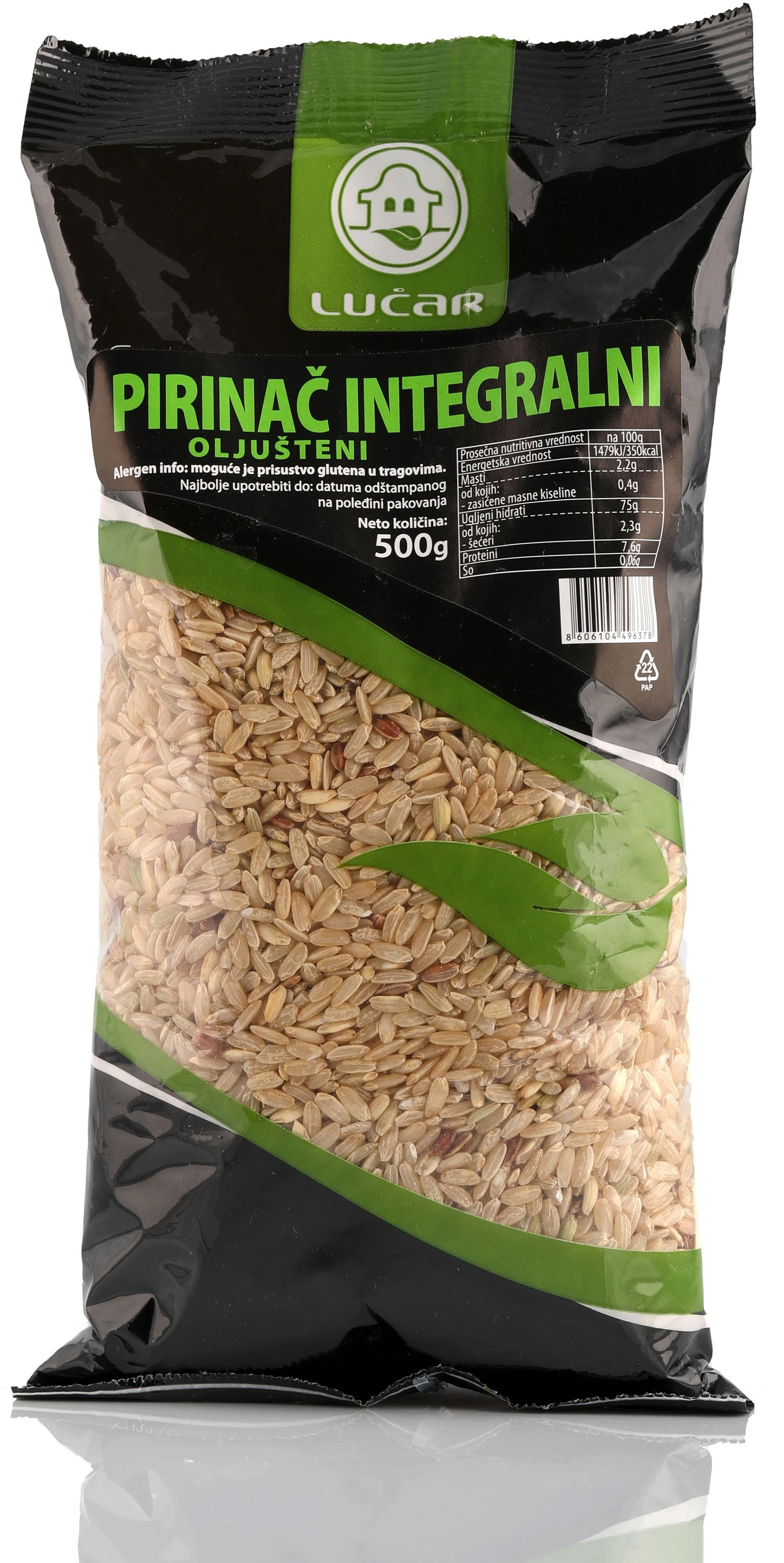 Integralni pirinač 500 g Lučar